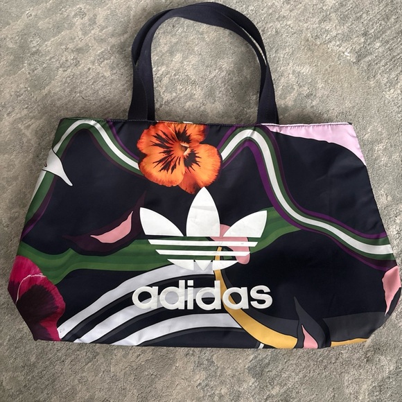 adidas Handbags - adidas Floral Burst Tote: Vintage 2015: Pre Owned